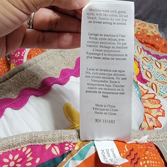 Levtex Zahara Elephant Nursery Baby Blanket Quilt Crib Comforter - Picture 4 of 5